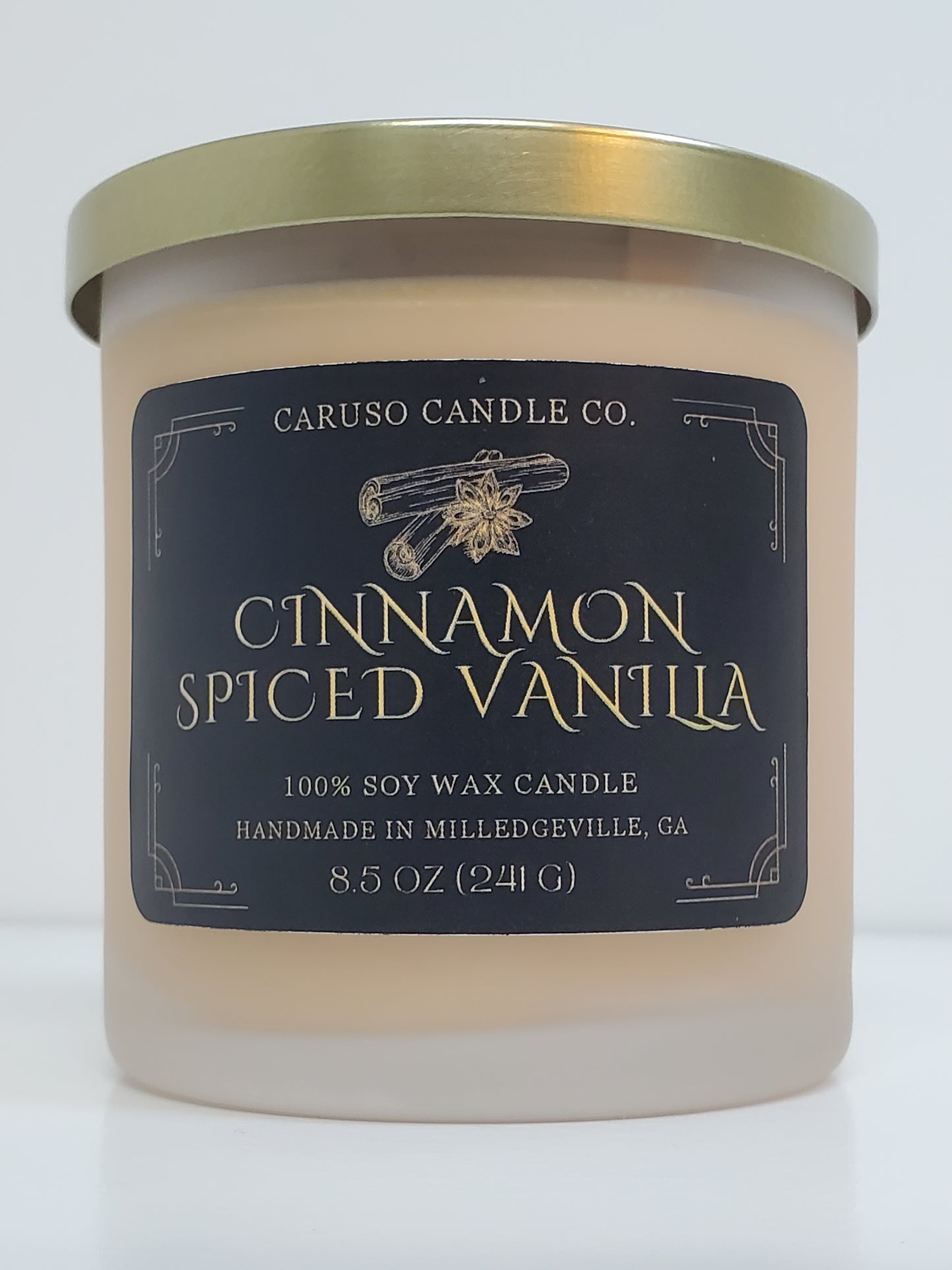 Cinnamon Spiced Vanilla Candle - 8.5 oz