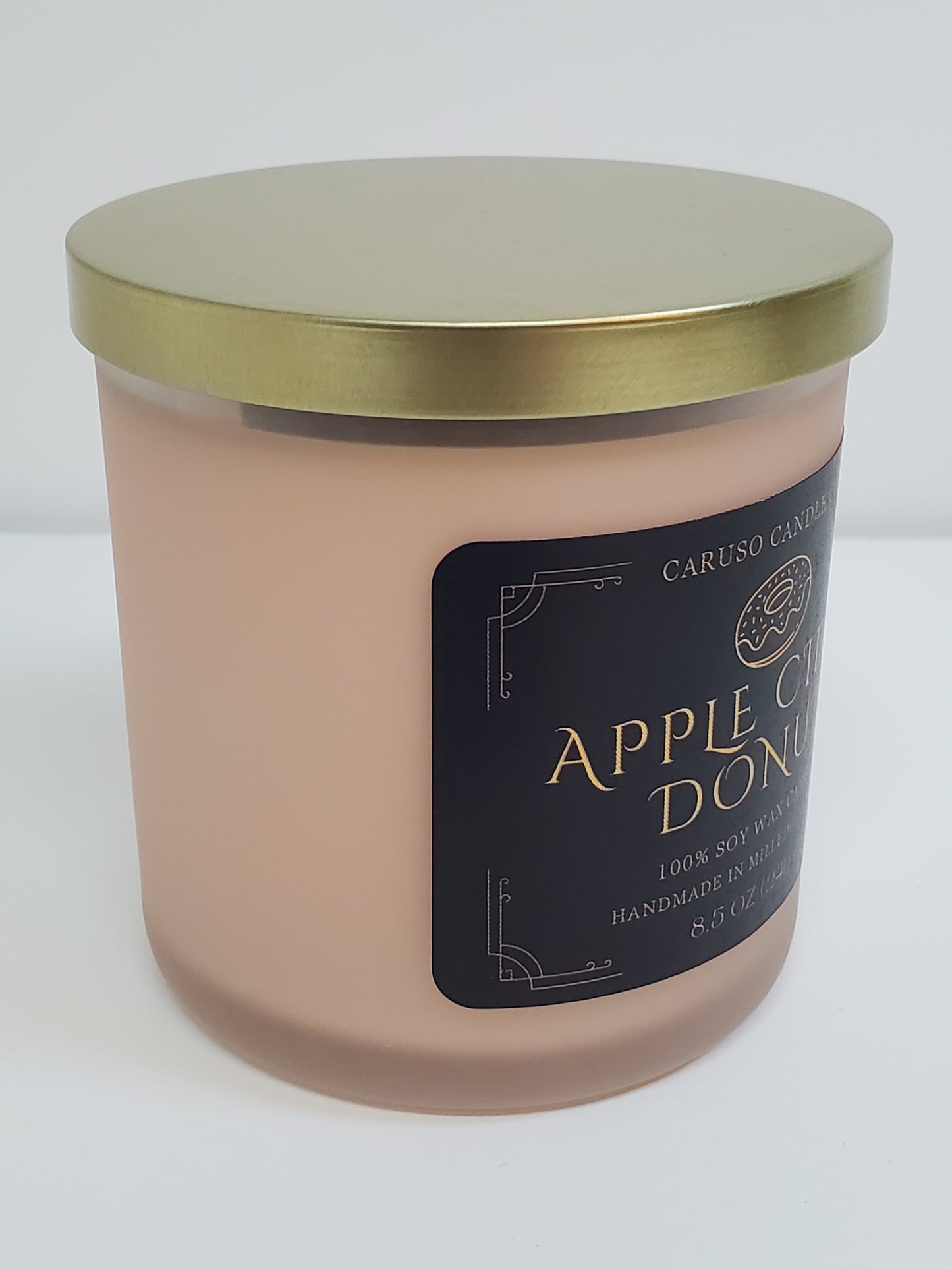 Apple Cider Donut Soy Candle | Freshly Baked Fall Fragrance | 8.5 oz