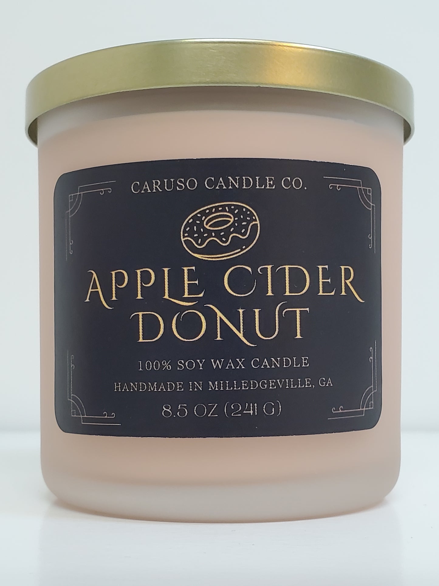 Apple Cider Donut Soy Candle | Freshly Baked Fall Fragrance | 8.5 oz