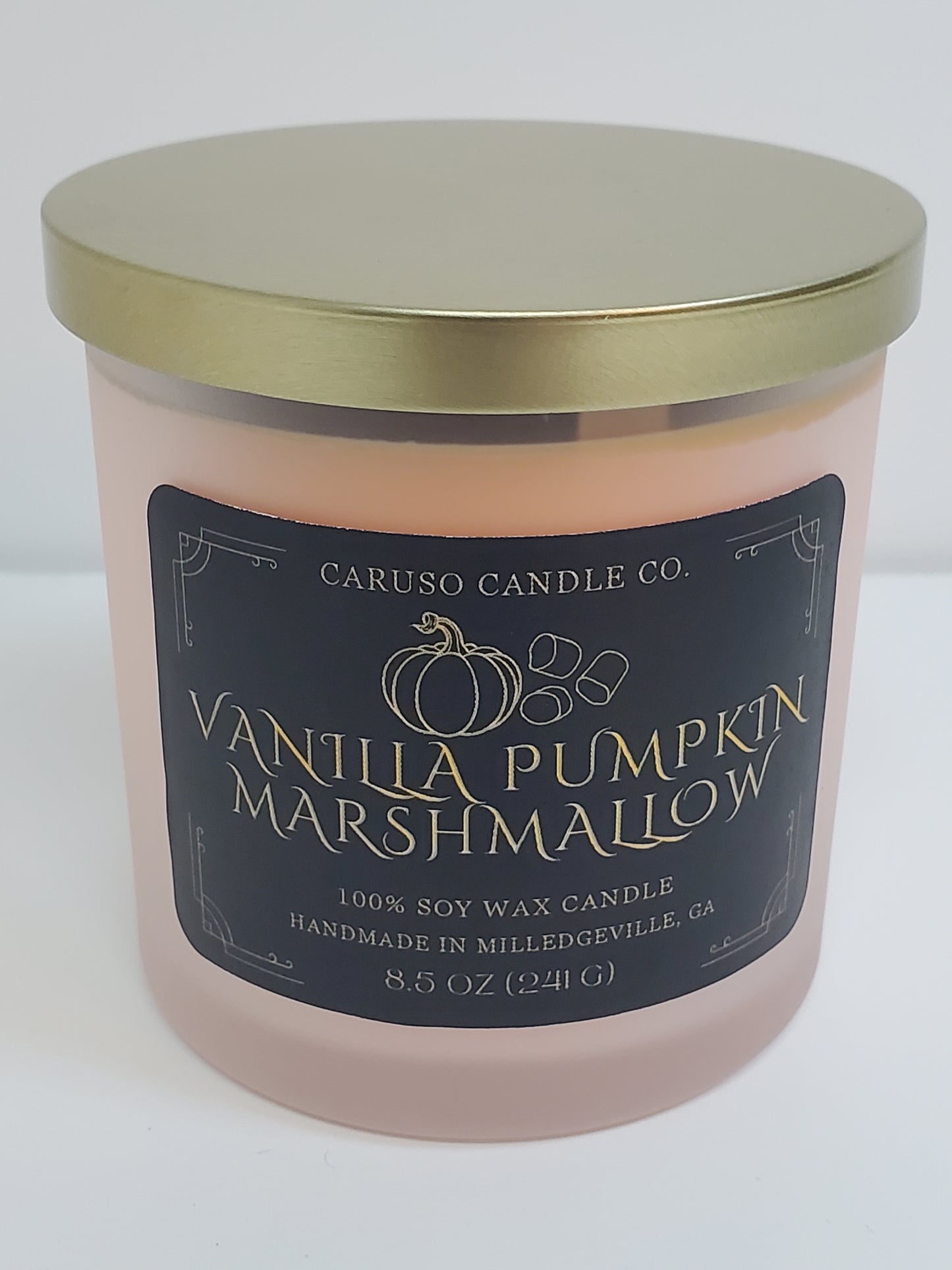 Vanilla Pumpkin Marshmallow Candle - 8.5 oz
