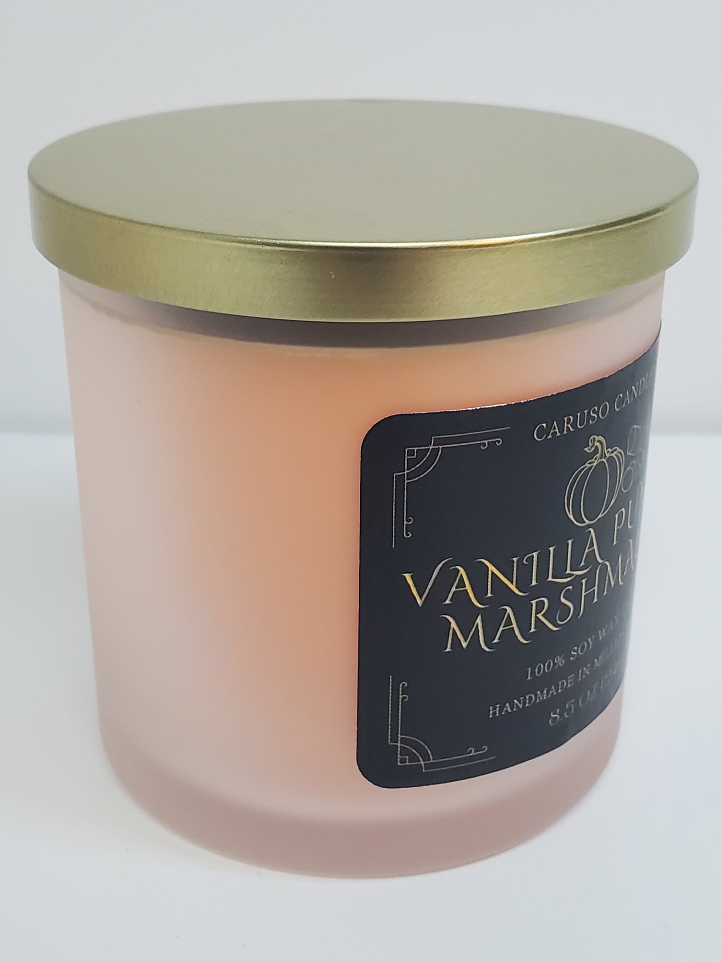 Vanilla Pumpkin Marshmallow Candle - 8.5 oz
