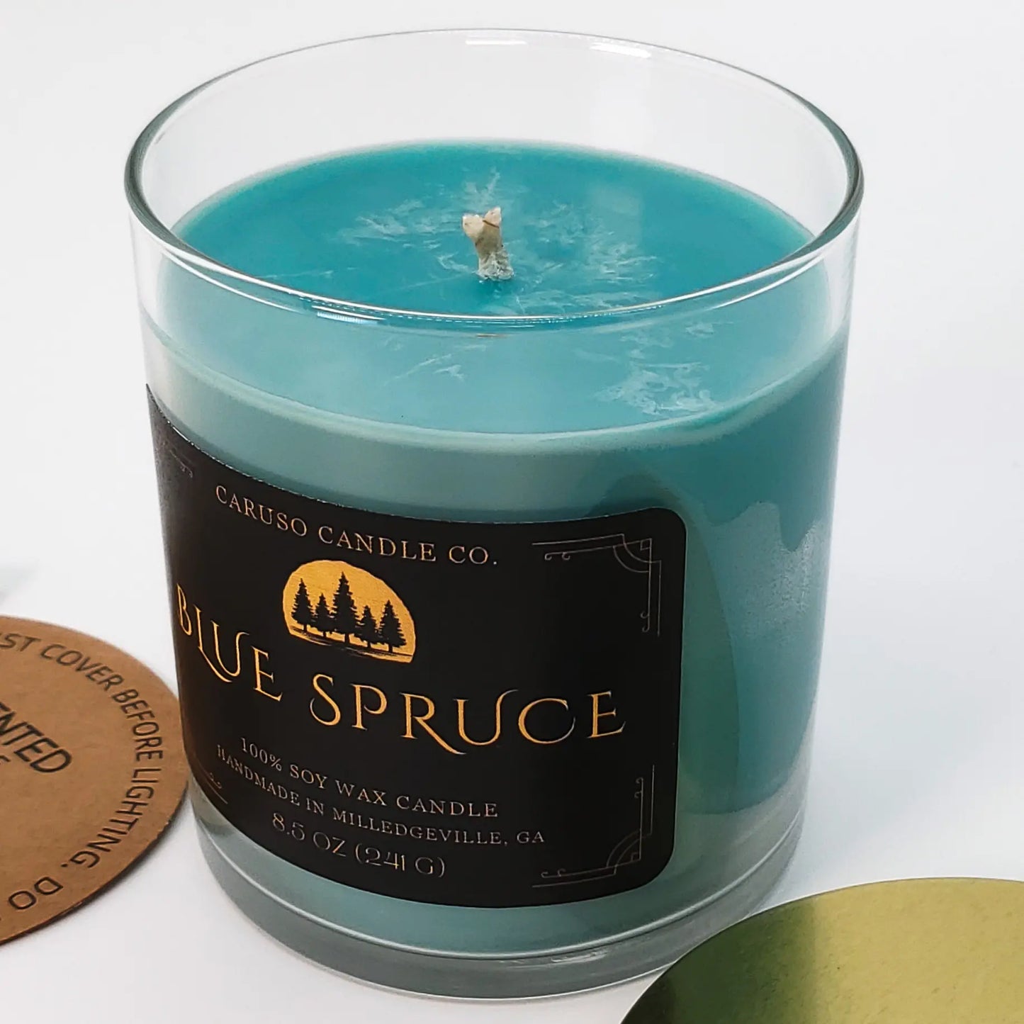 Blue Spruce Soy Candle | Fresh Mountain Forest | 8.5 oz