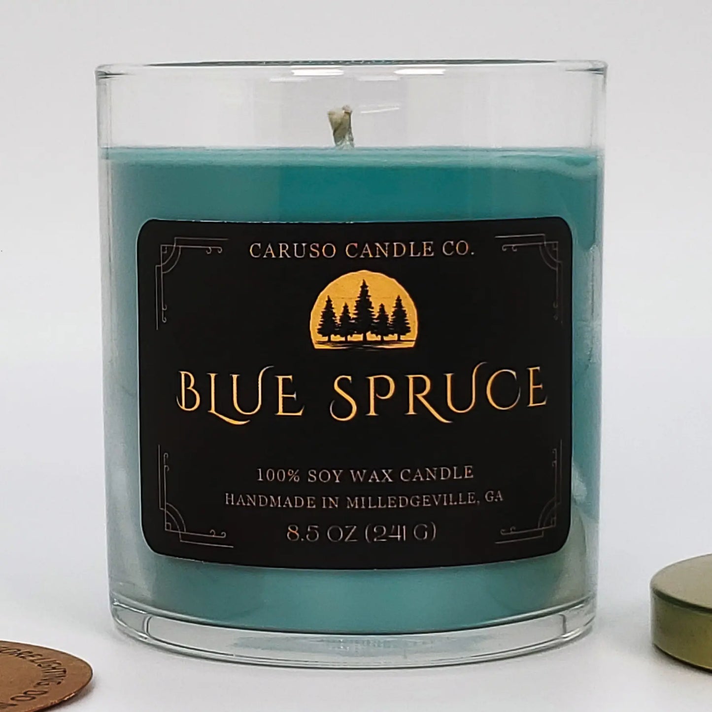 Blue Spruce Soy Candle | Fresh Mountain Forest | 8.5 oz