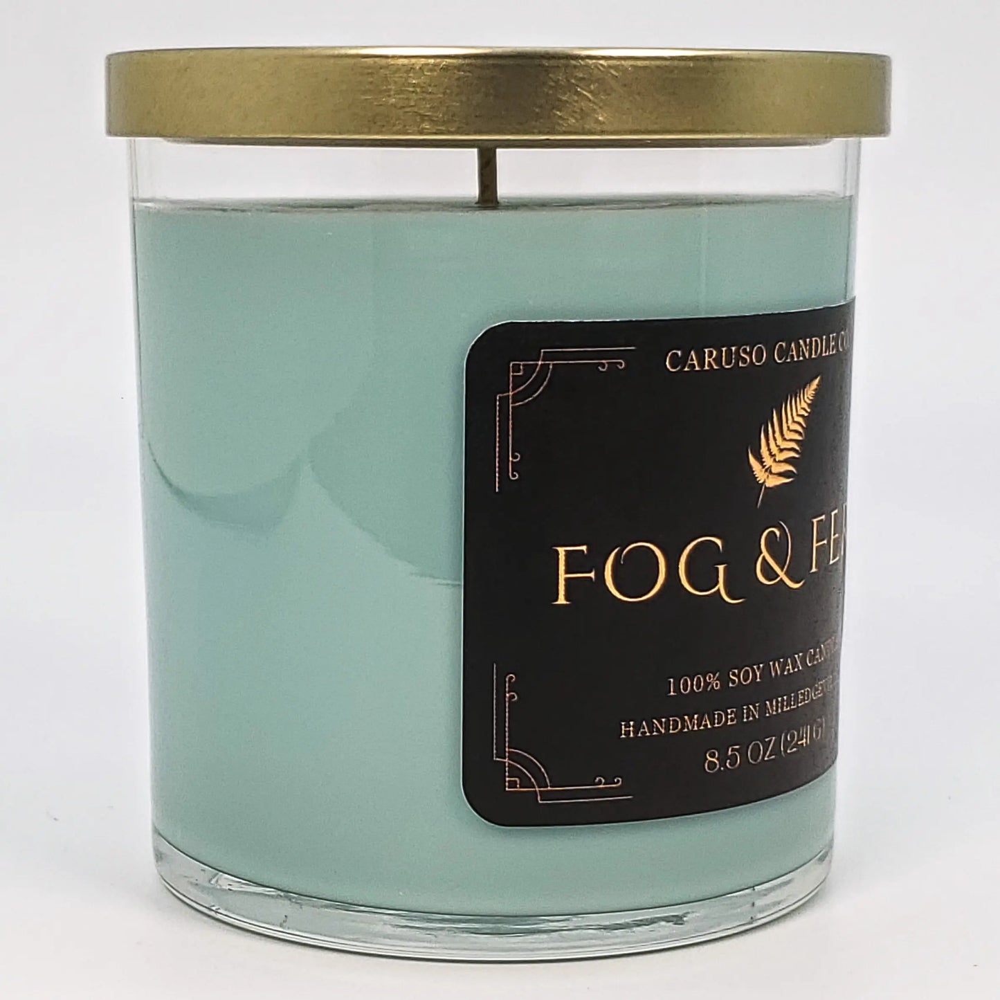 Fog & Fern Soy Candle | Misty Garden Fragrance | 8.5 oz