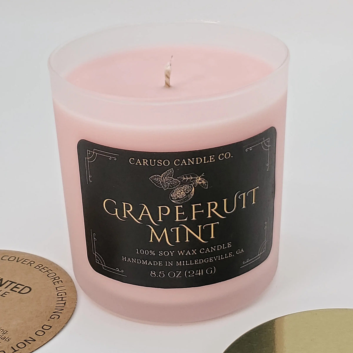 Grapefruit Mint Soy Candle - 8.5 oz