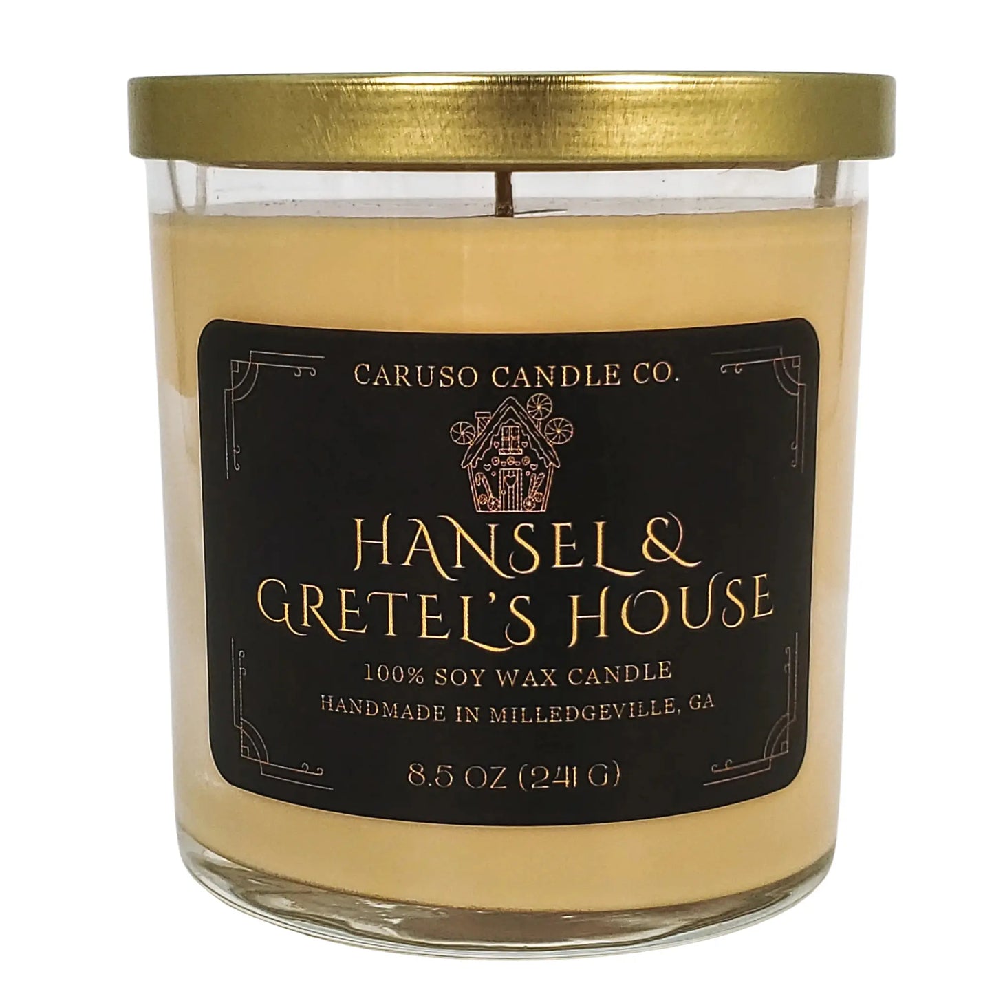 Hansel and Gretel's House Soy Candle | Hand-Poured Gourmet Fragrance | 8.5 oz
