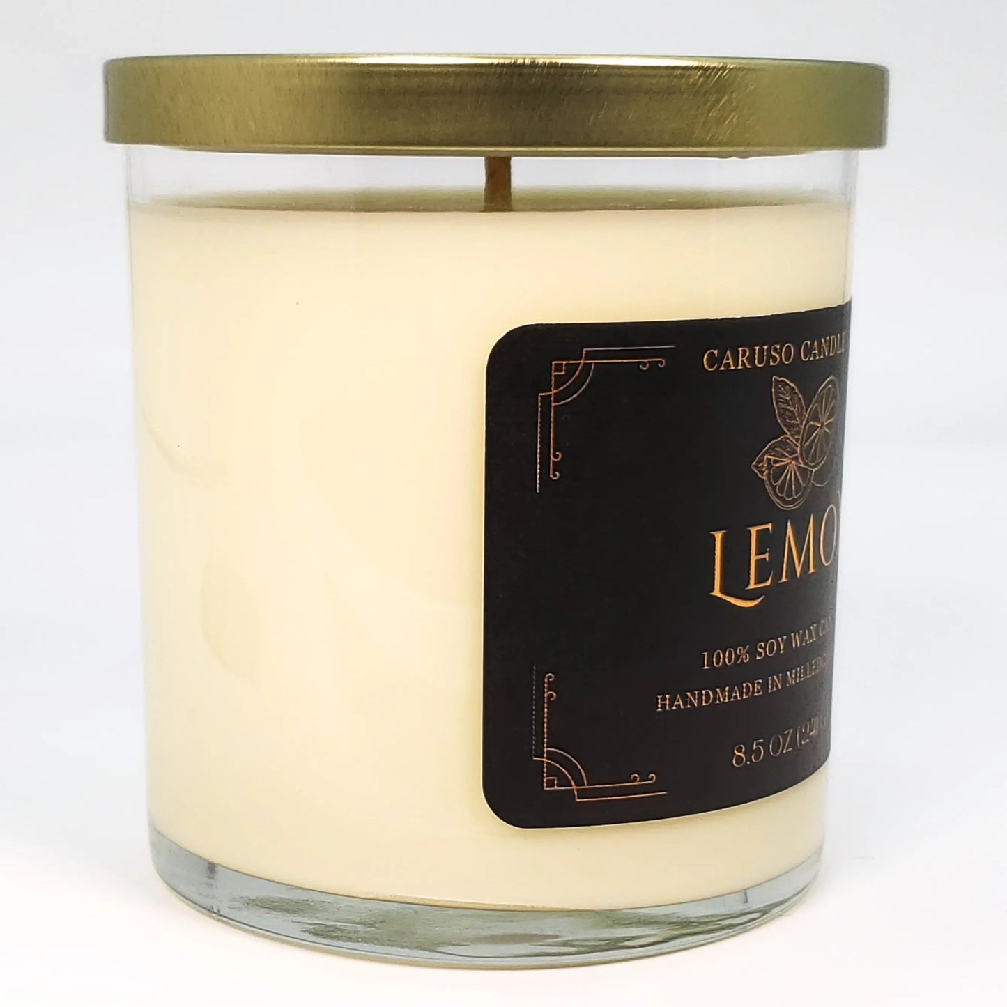 Lemon Soy Candle | Pure Citrus Fragrance | 8.5 oz