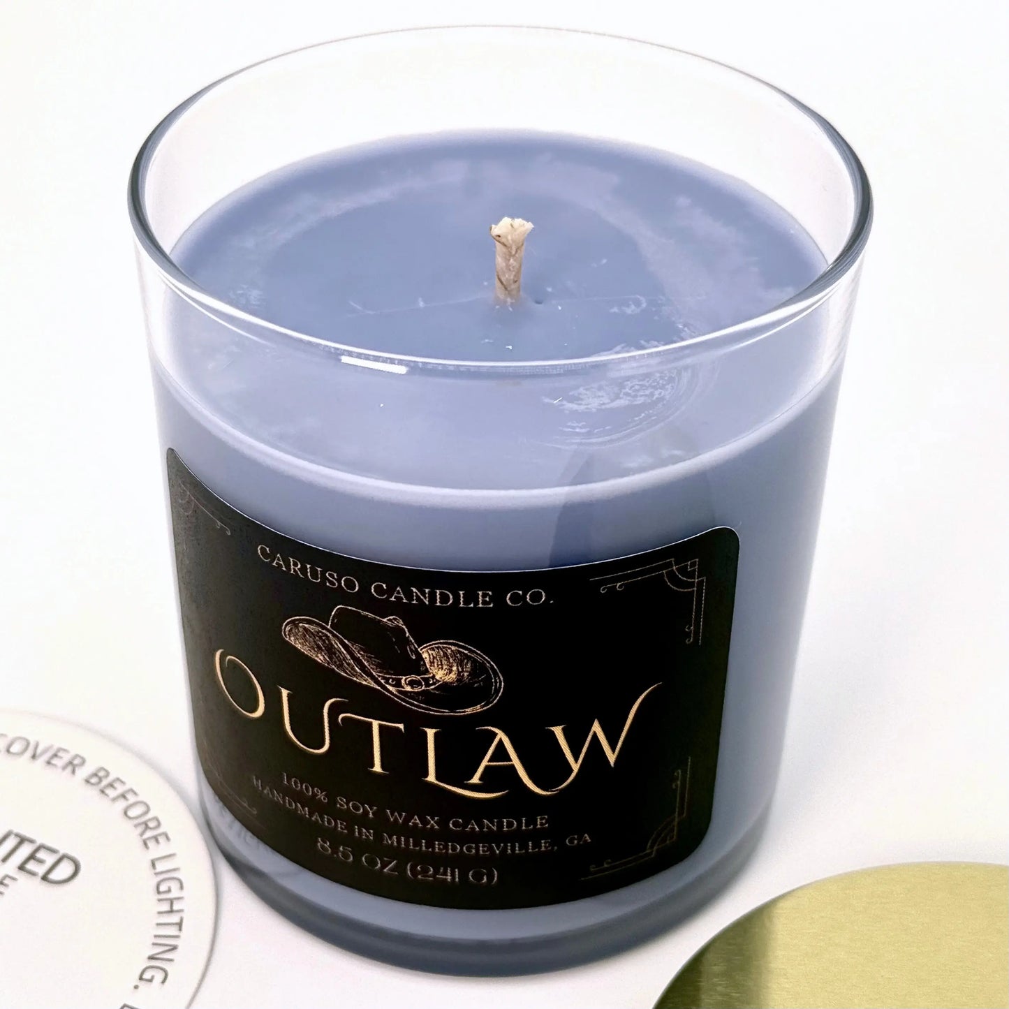 Outlaw Soy Candle | Bold & Refined Fragrance | 8.5 oz
