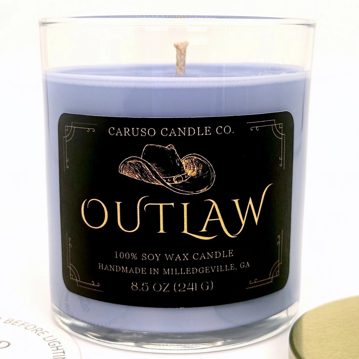 Outlaw Soy Candle | Bold & Refined Fragrance | 8.5 oz