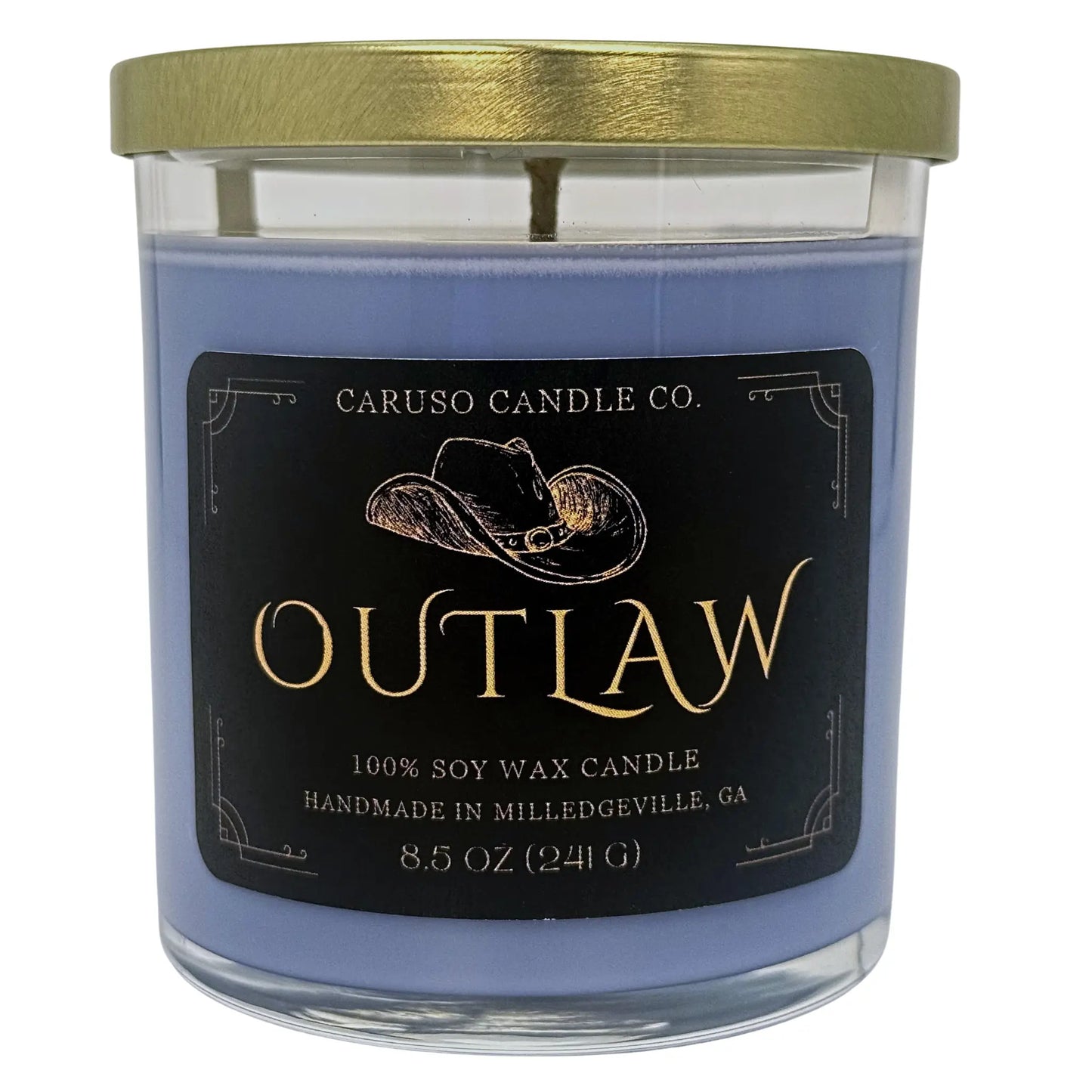 Outlaw Soy Candle | Bold & Refined Fragrance | 8.5 oz