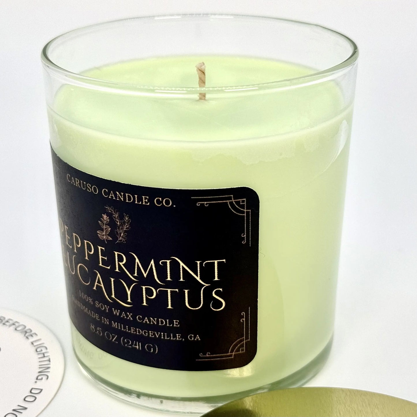 Peppermint & Eucalyptus Candle - 8.5 oz