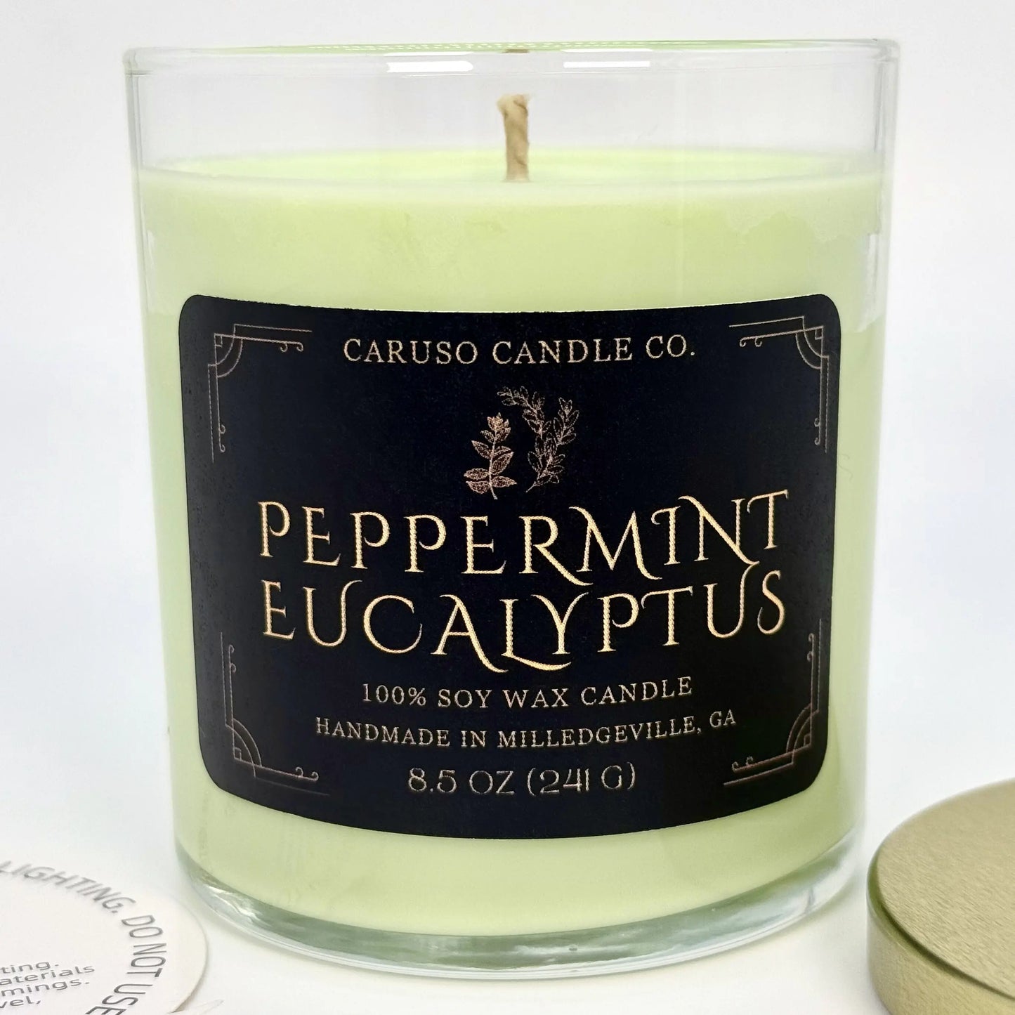 Peppermint & Eucalyptus Candle - 8.5 oz