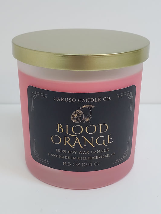 Blood Orange Soy Candle | Vibrant Citrus Fragrance | 8.5 oz