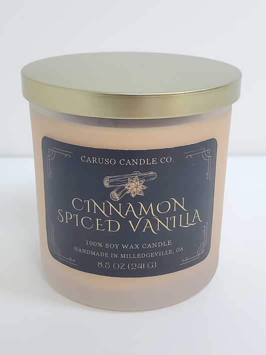 Cinnamon Spiced Vanilla Candle - 8.5 oz