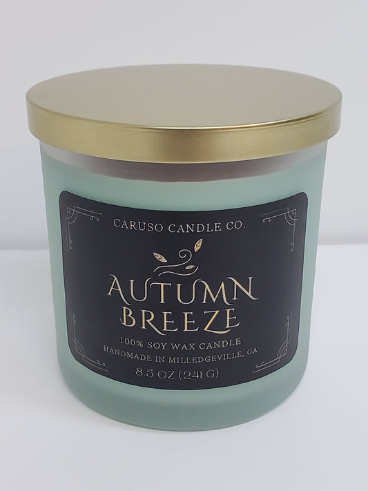 Autumn Breeze Soy Candle | Crisp Fall Air Fragrance | 8.5 oz