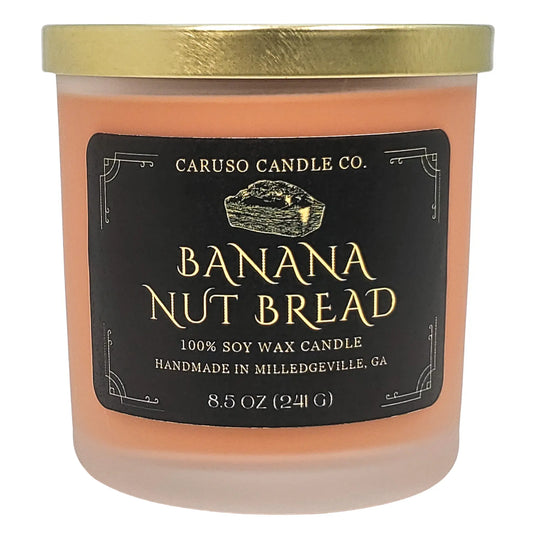 Banana Nut Bread Soy Candle | Fresh-Baked Comfort | 8.5 oz