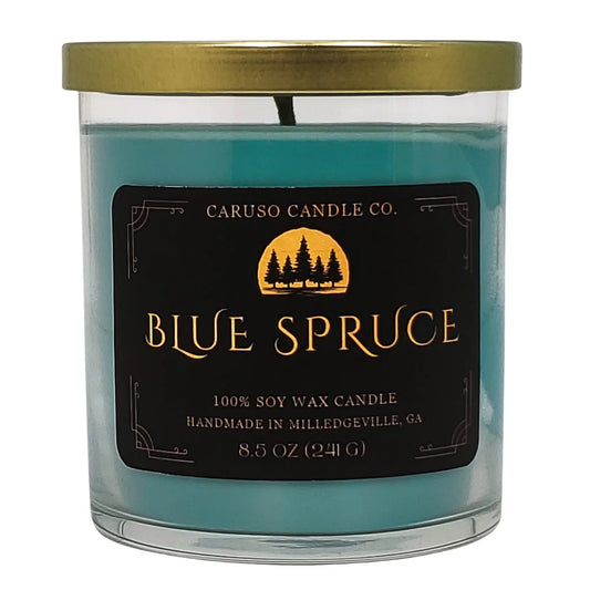 Blue Spruce Soy Candle | Fresh Mountain Forest | 8.5 oz